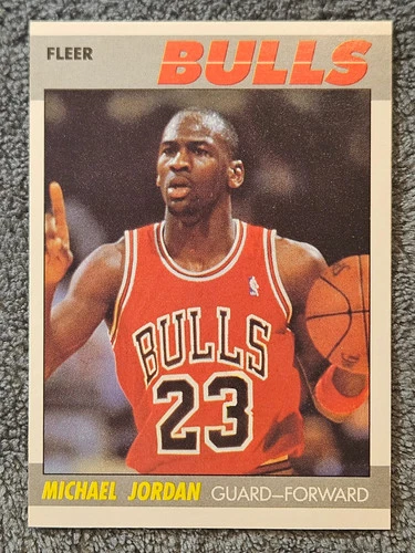 1987 Fleer Jordan RAW