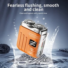 Efficient Mini Electric Shaver with Anti Clipping Technology for Travel