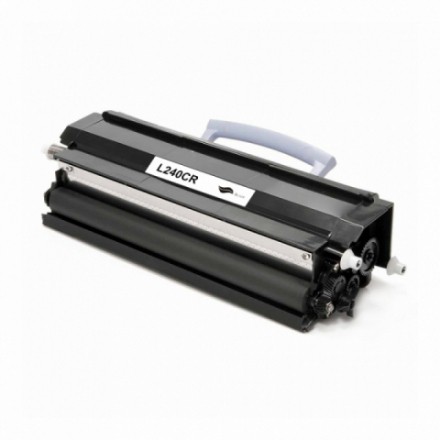 Toner compatible Lexmark 24016SE noir résout les problèmes de textes pâles sur laser
