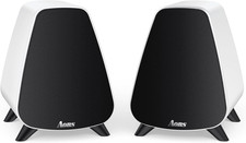 AS31 Bluetooth 5.3 Active Bookshelf Speakers - 80W Compact Wooden Design