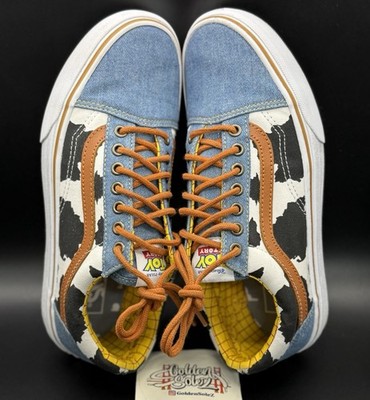 Vans Woody Toy Story Old Skool Men s 7.5 UK 6.5 RARE SIZE LIMITED EDITION