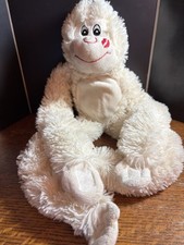 White Monkey Plush Approximate 21