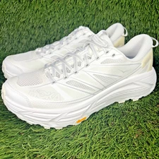 Hoka One One Mafate Speed 2  Men's Size 12 Running Shoes White New Sneaker