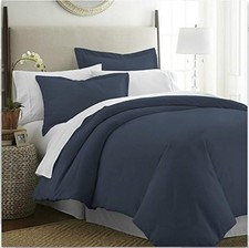 ienjoy Home Collection 3PC Duvet Cover Set Microfiber Ultra-Soft King/Cal King