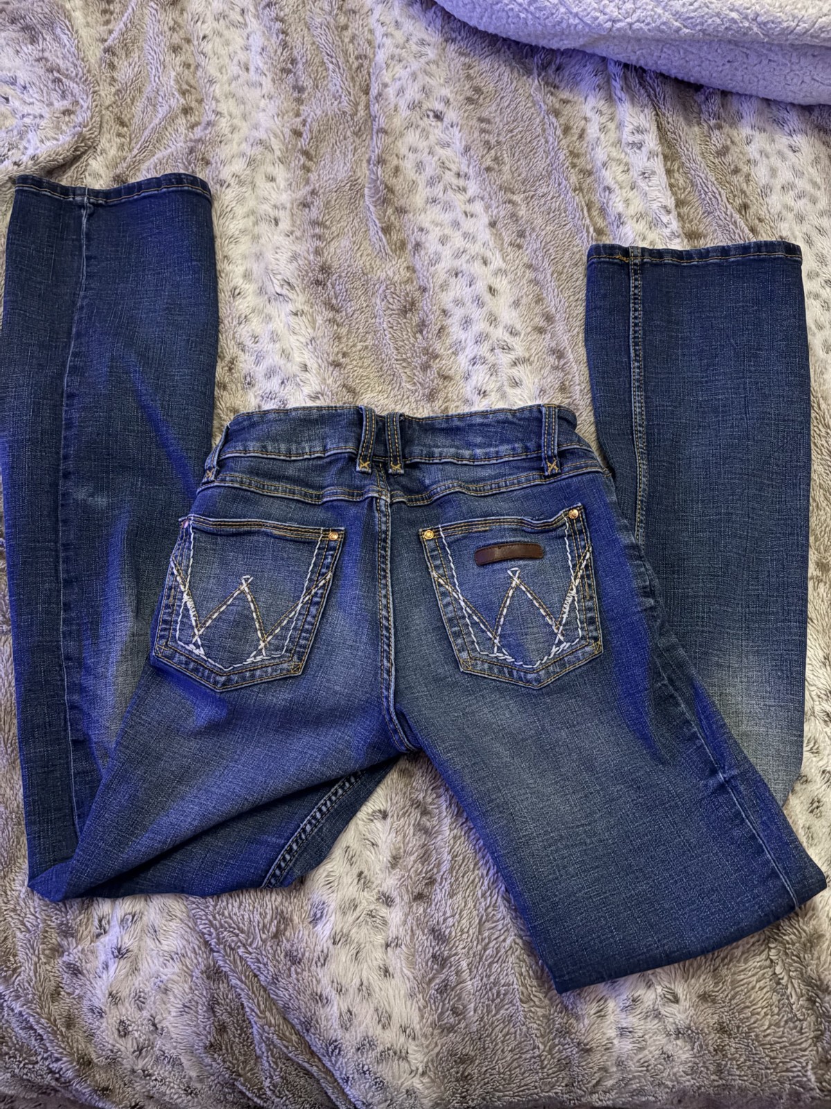 Wrangler Boot Cut Jeans Women’s Size 3x36 Medium Wash Stretch Denim