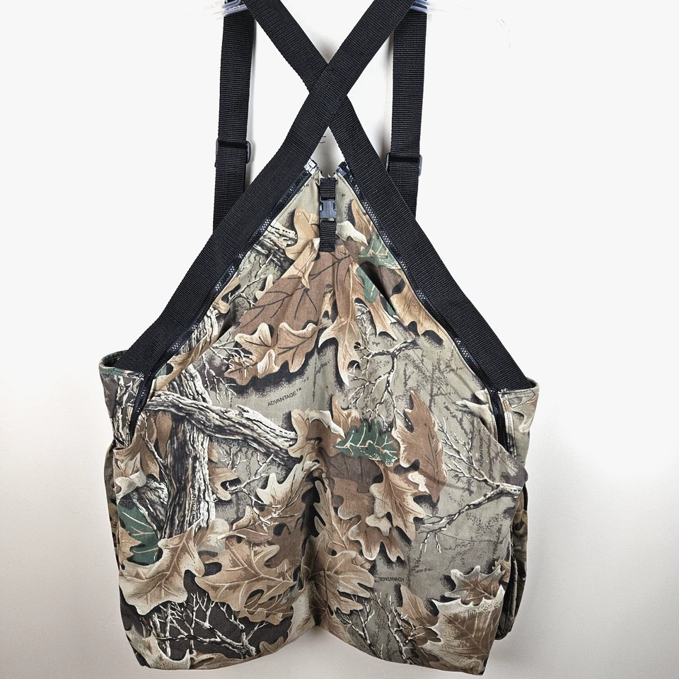 Hunter Specialties Turkey Vest Camo USA XL Straps Pockets Bag Cushion GUC one Sz - Image 3 of 4