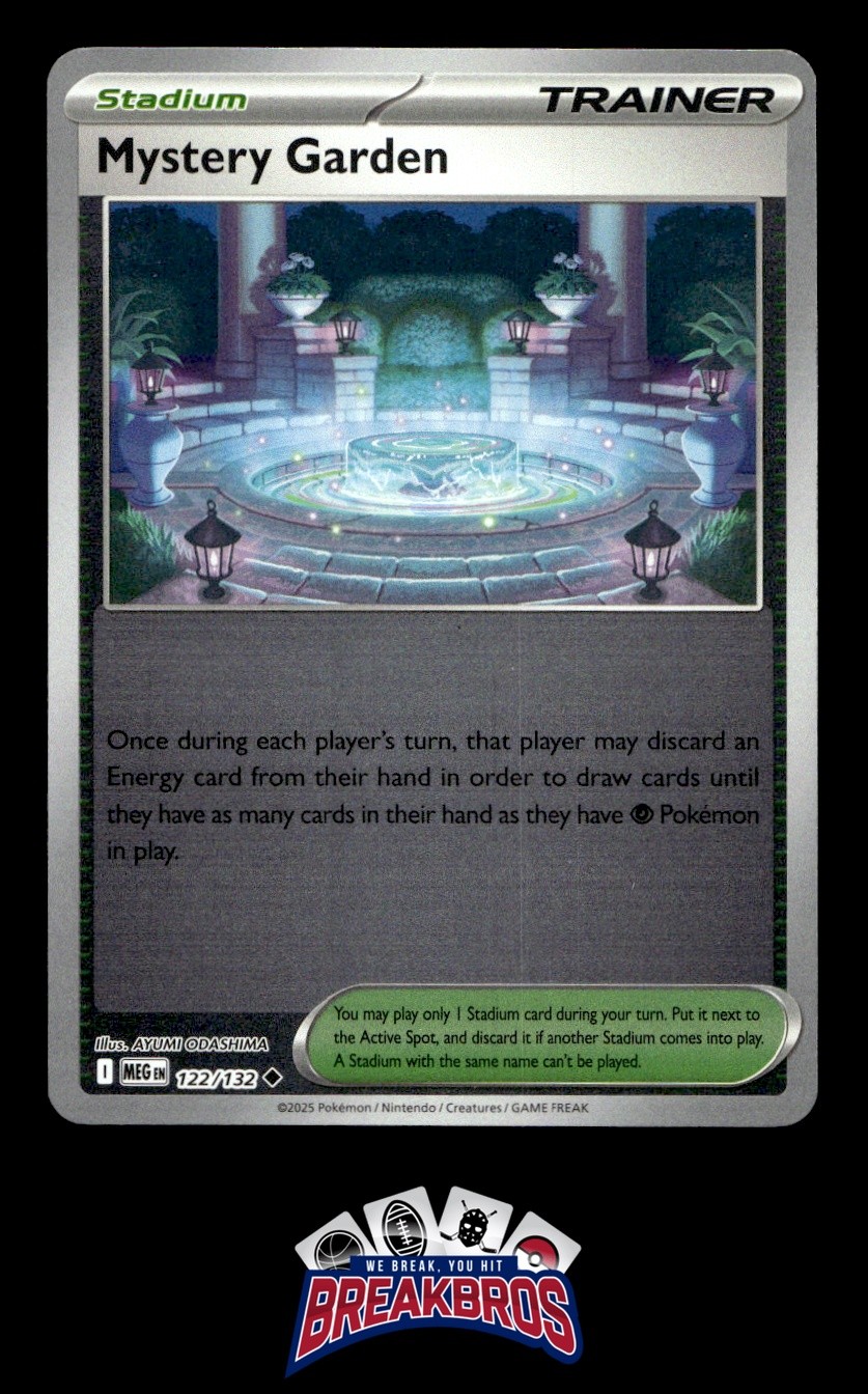 Mystery Garden ME01: Mega Evolution #122/132 Uncommon