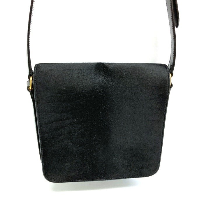 SAINT LAURENT 668582 AAAWV BORSA A TRACOLLA MEDIA VITELLO NERA Usata