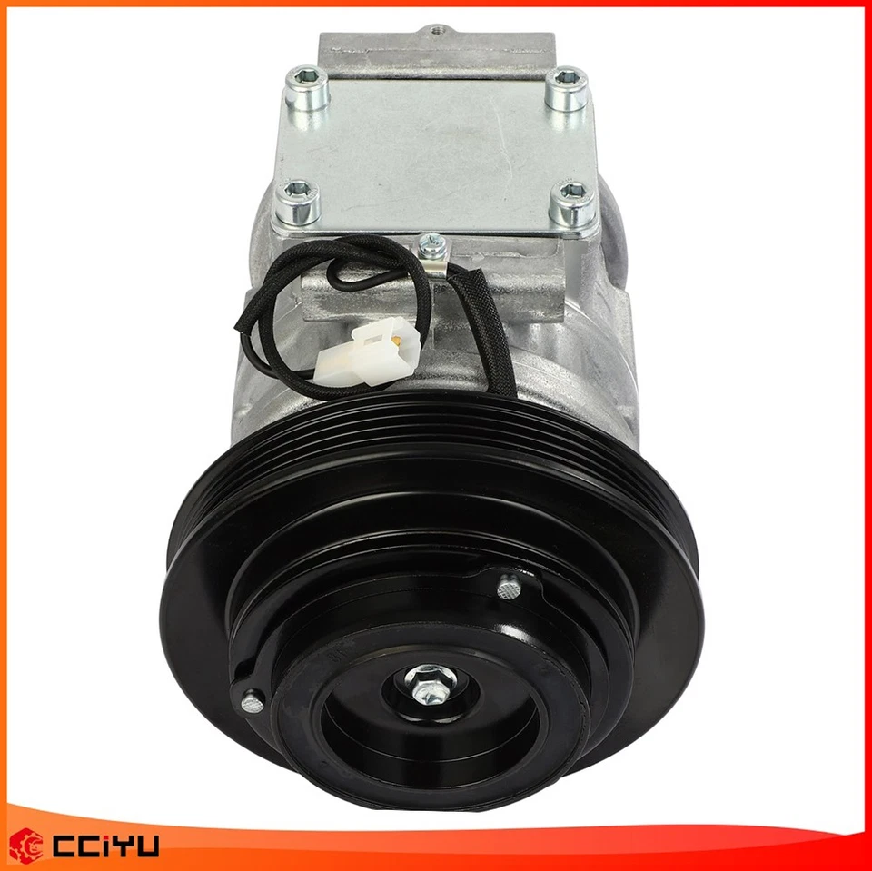 ✅AC 空调压缩机 带离合器 适用于 Geo Prizm 1.6L 1989 - 1997 Prizm 1.8L 1993 - 1997 — 第 3/4 张图片