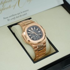 Patek Philippe Nautilus 5980/1R-001 Chronograph Rose Gold BP 2023 8