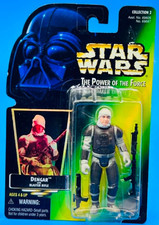 STAR WARS Action Figure POTF Dengar Green Card MOC Hasbro 1996