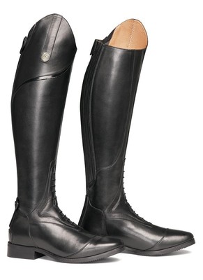 Mountain Horse Schwarz 40/RR Reitstiefel Sovereign High Rider Lederreitstiefel