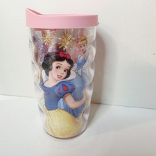Disney Princess Elegant And Graceful Tervis 10 oz Tumbler Cup With Pink Lid