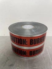 Detectable Tape 6" x 1000' CAUTION BURIED ELECTRIC LINE BELOW - ELECTRO TAPE