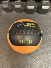 Rep Fitness 16lb Medicine Ball Orange