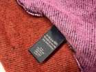 Victoria's Secret Soft Angel Collection Heart Scarf Acrylic Red Pink Black 80" — photo 6