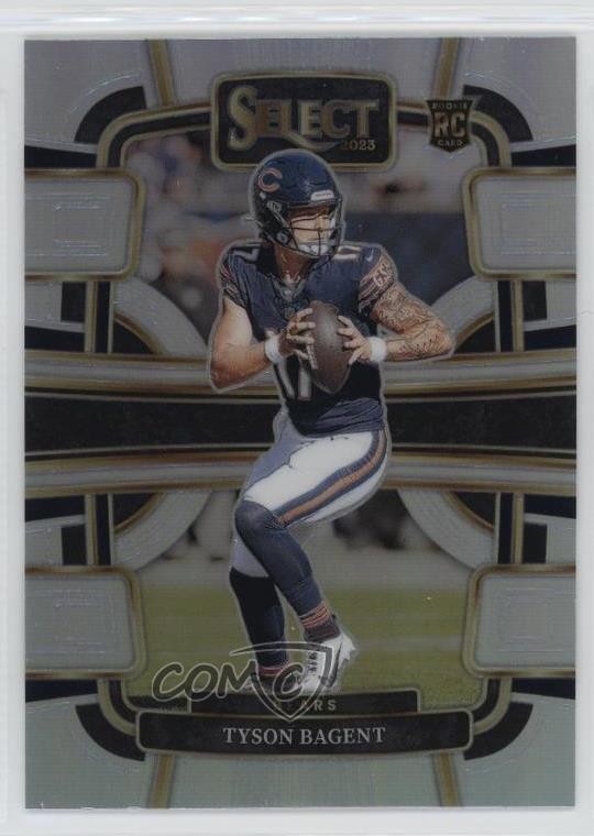2023 Panini Select Concourse Silver Prizm Tyson Bagent #18 Rookie RC 1d0x