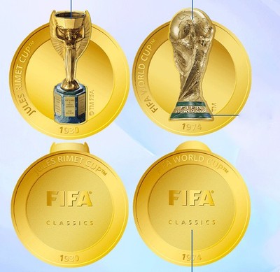 FIFA World Cup 2026 Commemorative Medal Set 2PCS Sealed Collector