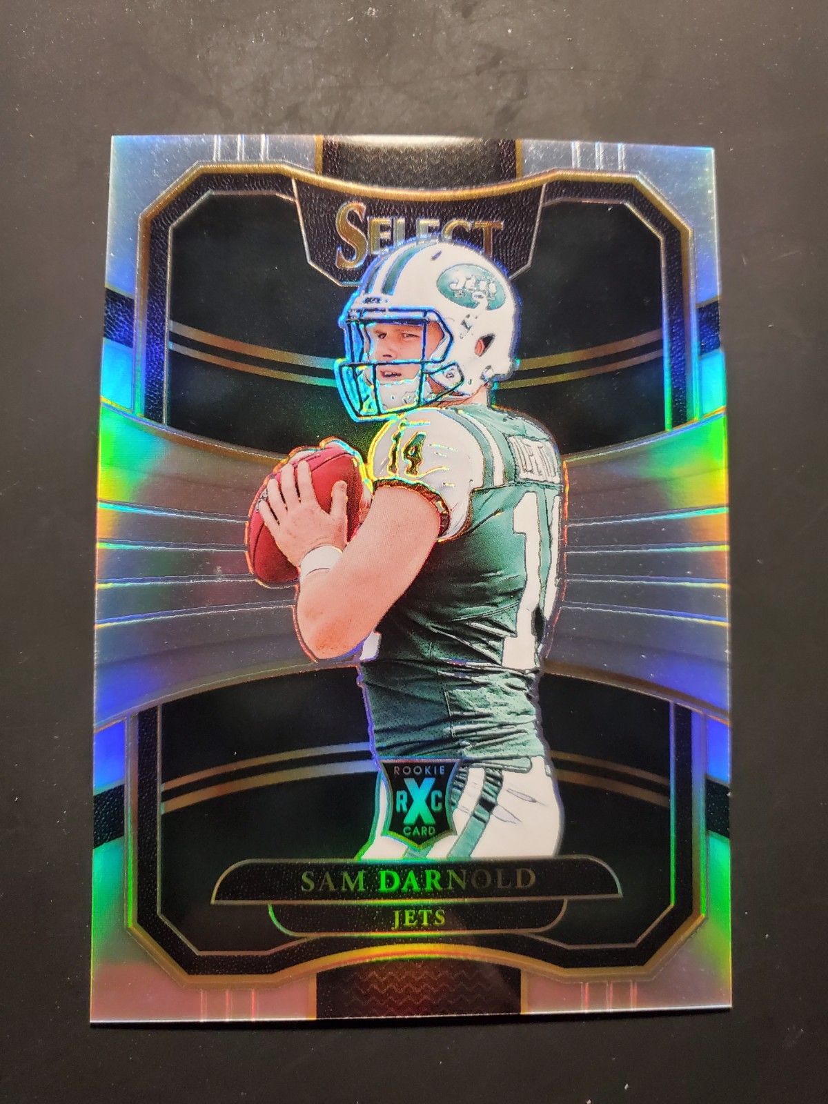 2017 Select Sam Darnold 2018 XRC Prizm Rookie #302 Jets