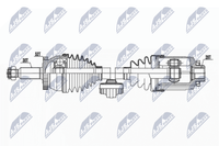NTY Antriebswelle NPW-HY-599 FüR Hyundai KIA