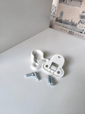 IKEA Ersatzteil Komplement Halterung 130527 NEU Weiss inkl. Schrauben