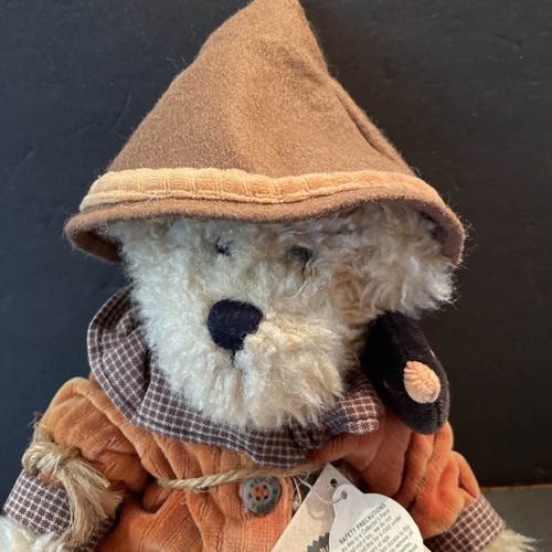 Boyds Bears Einstein Q. Scaredybear (with Name Tag) Scarecrow - Picture 3 of 5