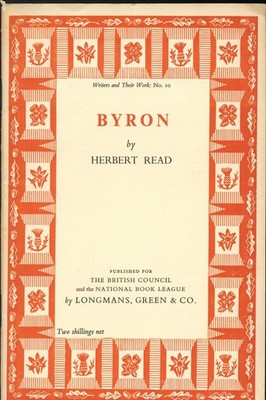 Byron. Read, Herbert.: