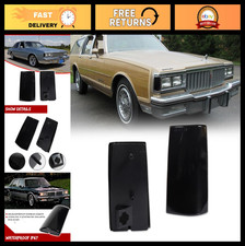 Smoked Lens Front Side Marker Lights Assembly For 1981-1985 Chevy Impalacaprice Smoked Lens Front Side Marker Lights Assembly For 1981-1985 Chevy Impalacaprice