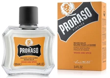 Proraso Wood And Spice Beard Balm For Men, Softens & Soothes, 3.4 fl oz