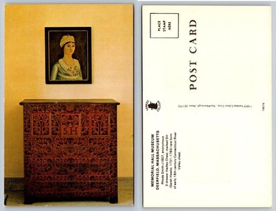 1977 Deerfield MA Memorial Hall Museum Hadley Chest Rhoda Smith Portrait