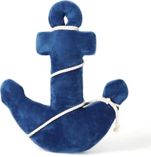   Anchor-Shaped Pillow Ocean Style (Navy Blue)