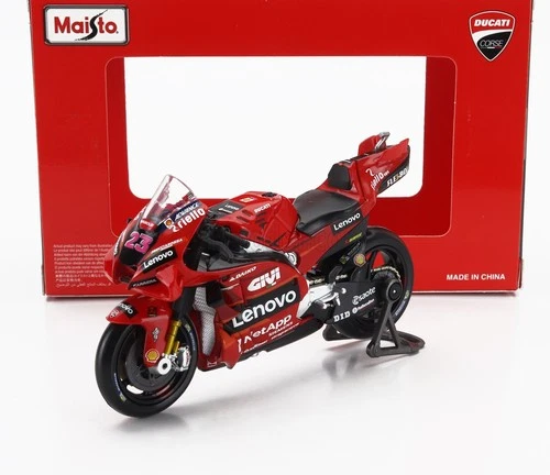 1/18 MAISTO - DUCATI | DESMOSEDICI GP23 TEAM LENOVO N 23 MOTOGP SEASON 2023 ENEA - Foto 1 di 1
