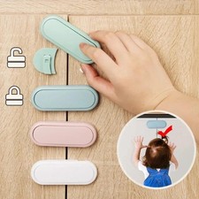 Baby Safety Drawer Locks Invisible Cabinet Door Latches Child Proof Anti Pinch