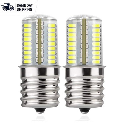 LED E17 Bulb Dimmable - 4W 30W Equivalent, Daylight White for Kitchens, 2-Pack