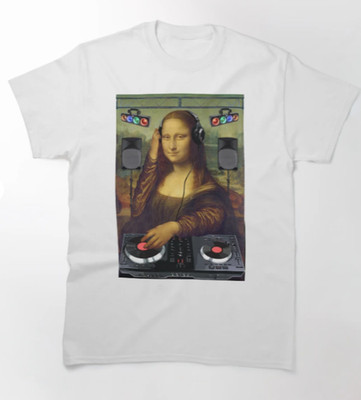 DJ Mona Lisa by Basement Mastermind T-Shirt