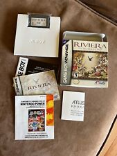 Riviera: The Promised Land COMPLETE cib working (Game Boy Advance, 2005)