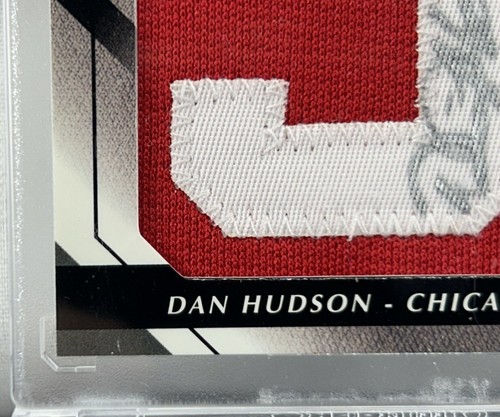 2008 Razor Letterman Autograph "S" Dan Hudson - Chicago DAH-S - Picture 6 of 7