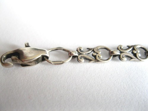 RARO meraviglioso bracciale vintage ucraino argento 925 URSS! - Foto 8 di 11