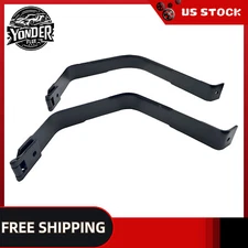 2Pcs Fuel Tank Mounting Straps F81Z-9054-AA for Ford F-250 Super Duty 1999-2010