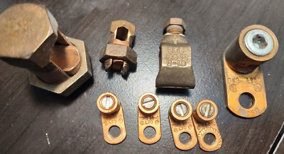 (8 TOTAL)  BKB (4) 14-4 L70 Lug Connector / L25 MCM0, JAB 12, 6-3 STR, 40H 1-250