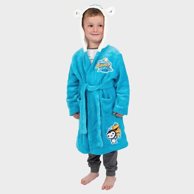 Oktonauten Captain Barnacle Morgenmantel Kinder Jungen 18-24 Monate 2-6 Jahre Morgenmantel