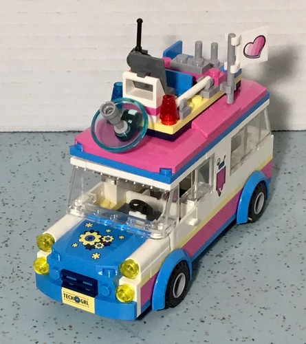 2018 LEGO FRIENDS SET 41333-OLIVIA'S MISSION VEHICLE 100% NO INSTRUCTIONS OR BOX - Picture 8 of 16
