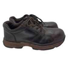Dr Marten Industrial Composite Toe Air Wair Safety Shoes Size 10 US Men's Brown