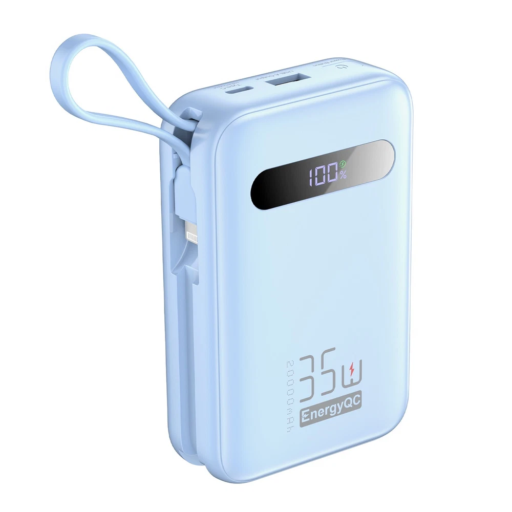 20000mAh 35W PD Fast Charging Power Bank for iPhone QC 4.0 Portable