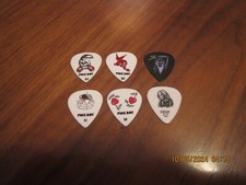 6 Pack Assorted Pickboy Collectible Guitar Picks 449