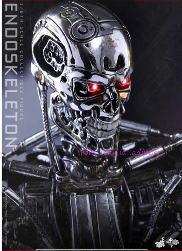 Terminator•Genisys1/6サイズ[DamageT−800] Hot Toys 1/6 MMS352 T800 Terminator Genisys Endoskeleton