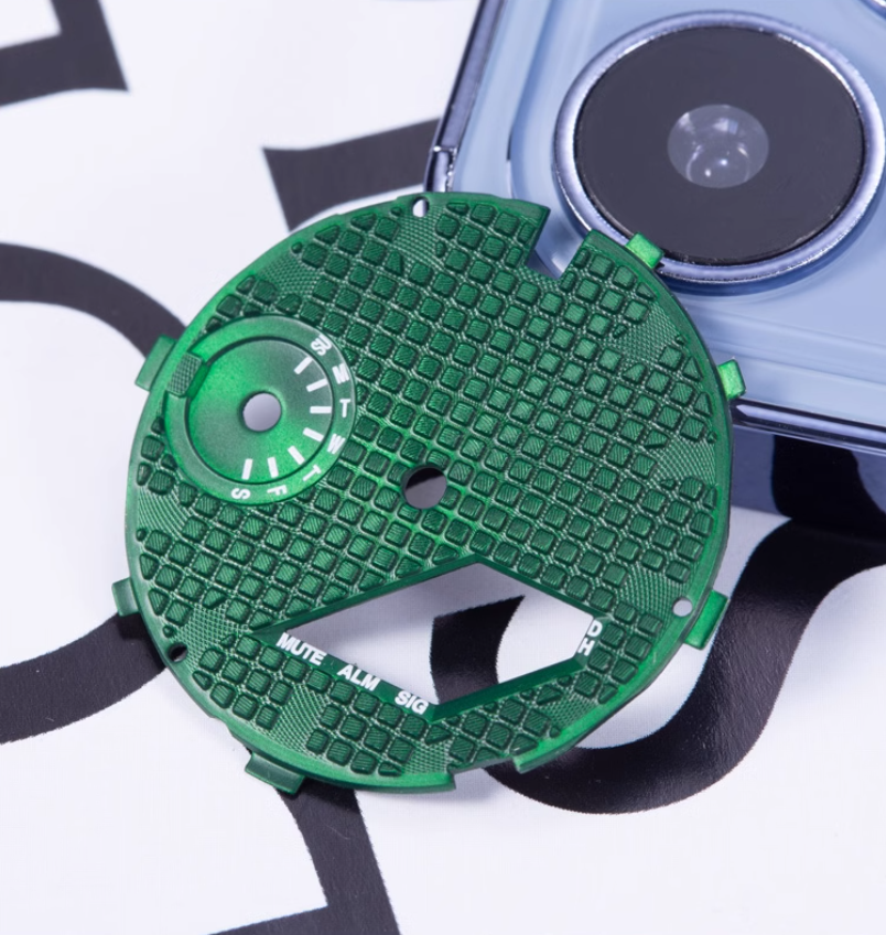 G-SHOCK GA 2100 Custom Made Dark Green Waffle Copper Dial Part | eBay