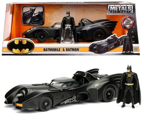 Jada Toys - 1:24 Batmobile - 1989 Batmobile with Batman [New Toy] Collectible