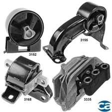 For 12-14 Engine Motor Mounts & Auto Trans. Mount 4Pcs Set for Dodge Avenger 2.4