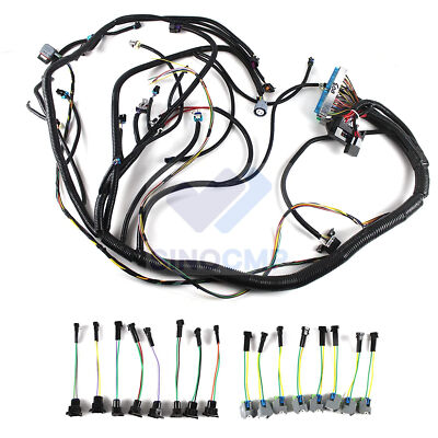 W/4L80E Standalone Wiring Harness Drive LS1 For 03-07 Vortec 4.8 5.3 6.0 DBW #T3